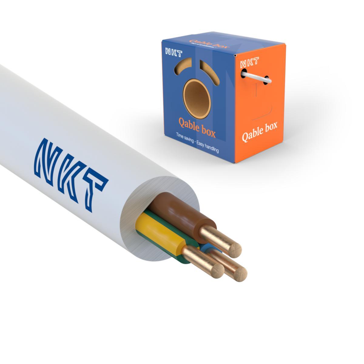 Installationskabel EXQ-Xtra 300/500V Dca, Nkt - EXQ XTRA 3G1.5 X75 (*7)