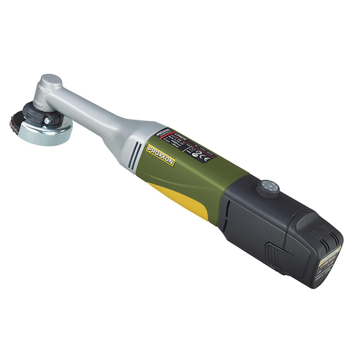 Vinkelslip Proxxon LHW/A - VINKELSLIP LHW/A 10.8V 2.6AH INKL LADDARE OCH 3 SLIPSKIVOR