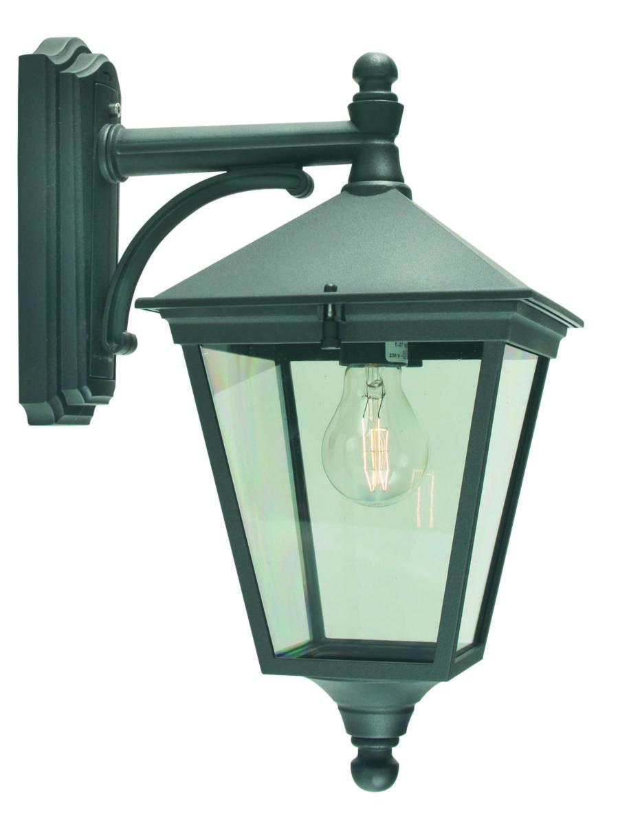 Väggarmatur London, 481 - VÄGGARMATUR 481 LONDON SVART 100W E27 IP43
