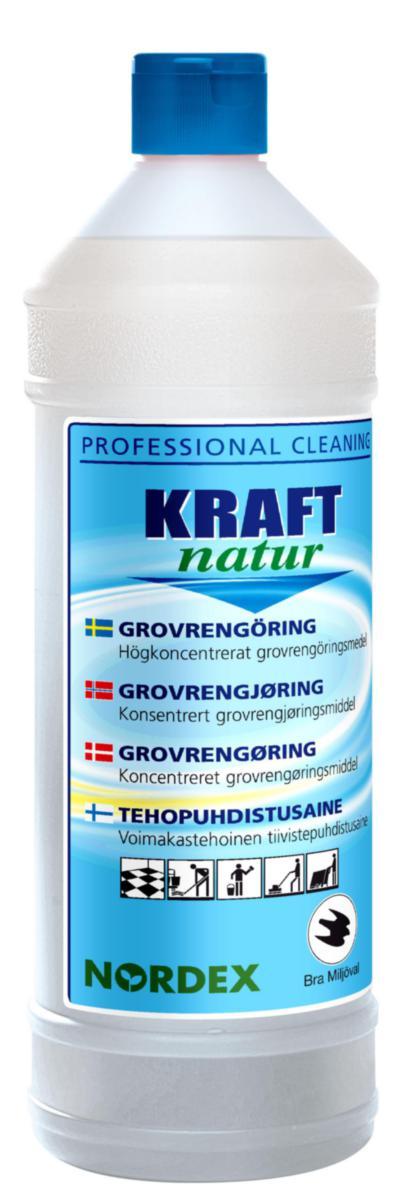 Rengöring Nordex Kraft Natur - RENGÖRING GROVRENT KRAFT NATUR NORDEX 1 L BRA MILJÖVAL