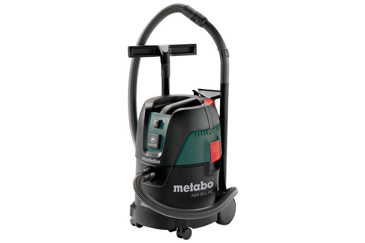 Grovdammsugare Metabo ASA 25 L PC - GROVDAMMSUGARE METABO ASA25LPC 1250W 25L L-KLASS
