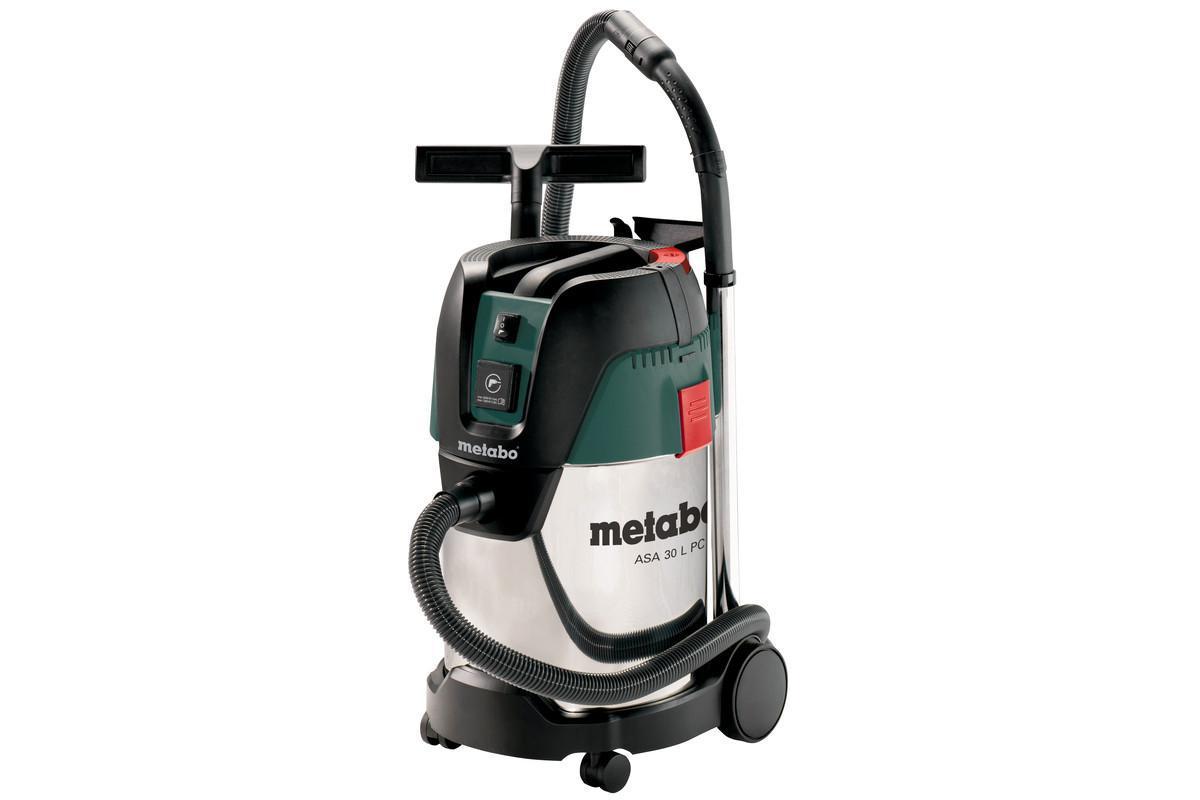 Grovdammsugare Metabo ASA 30 L PC INOX - GROVDAMMSUGARE METABO ASA30LPC INOX 1250W 30L L-KLASS