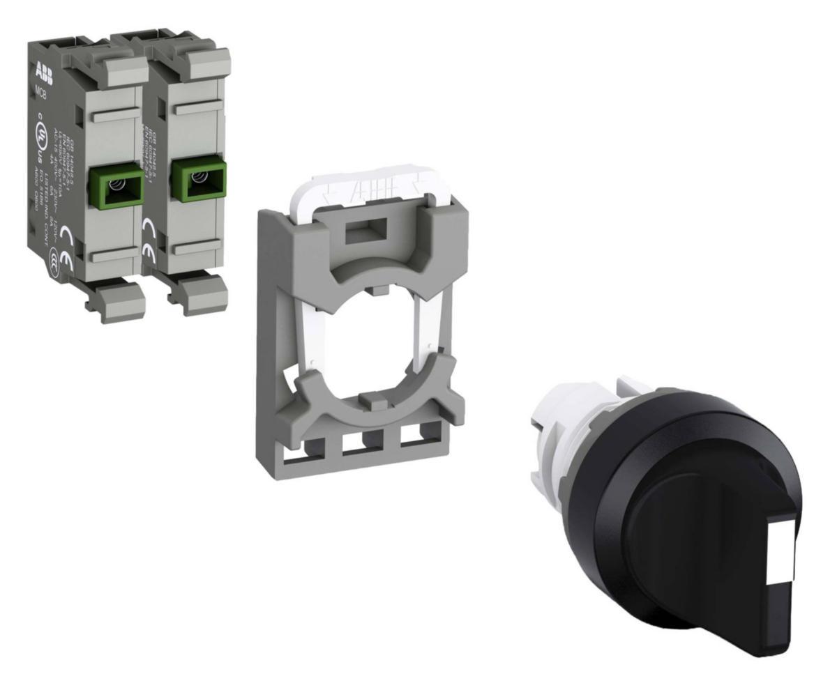 Vridkopplare Modul komplett - VRIDKOPPL A-B-C 2NO 1SFA611210R4026