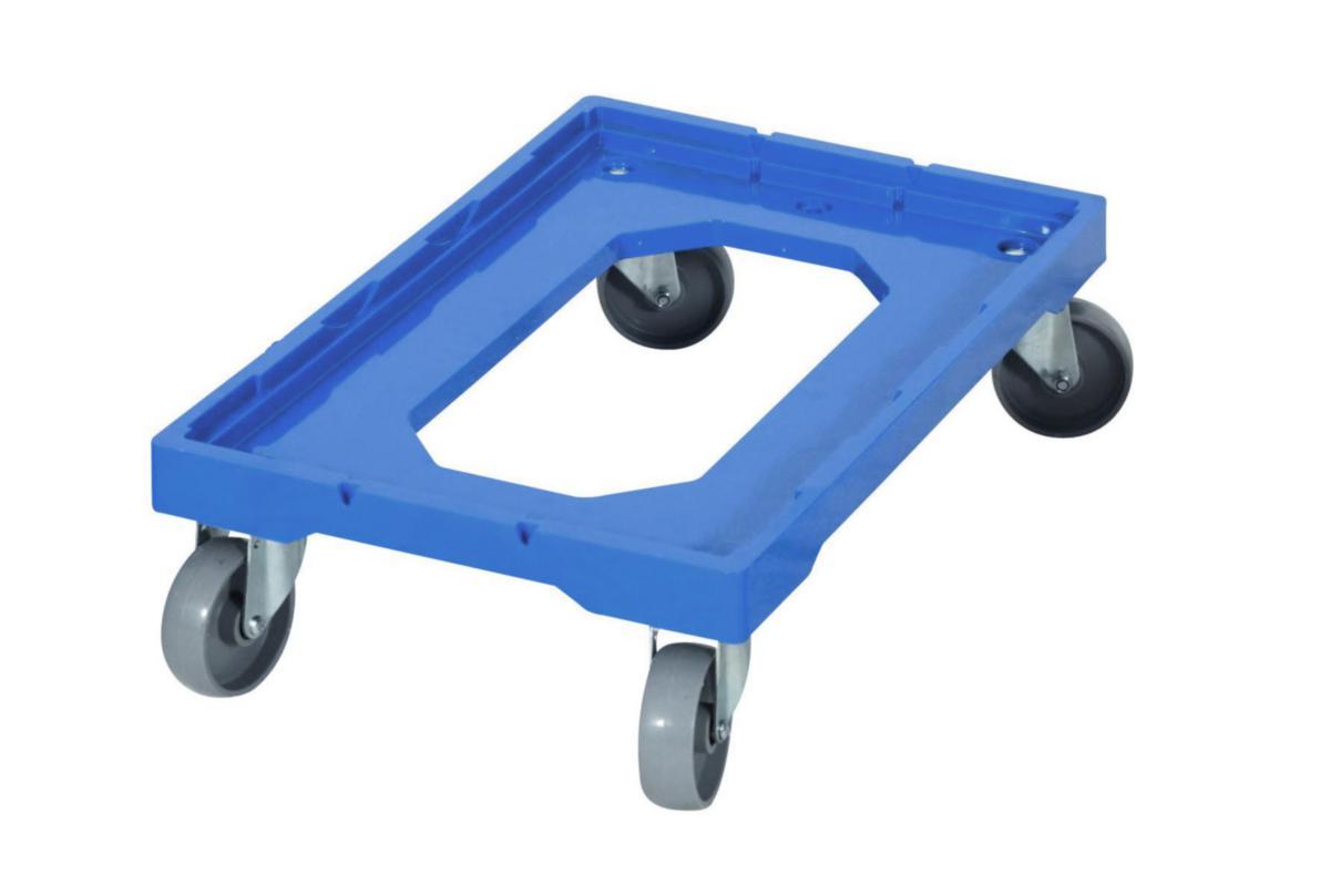 Backvagn - BACKVAGN 600X400MM KAP 250KG PLAST BLÅ