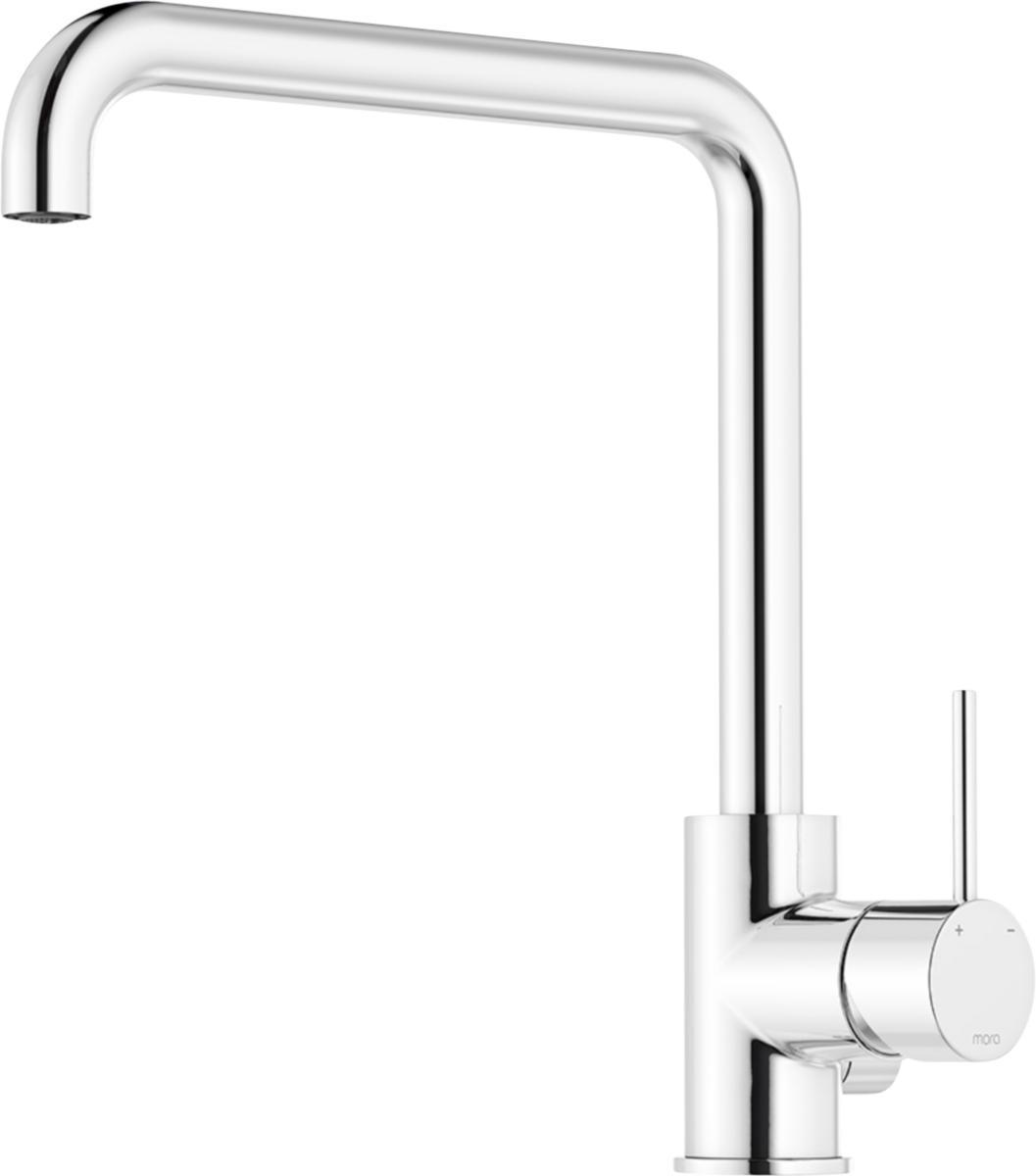 Köksblandare INXX II sharp med avst, Mora - MORA INXX II KÖKSBL. SHARP U-PIP.MED DM.AVST. KROM