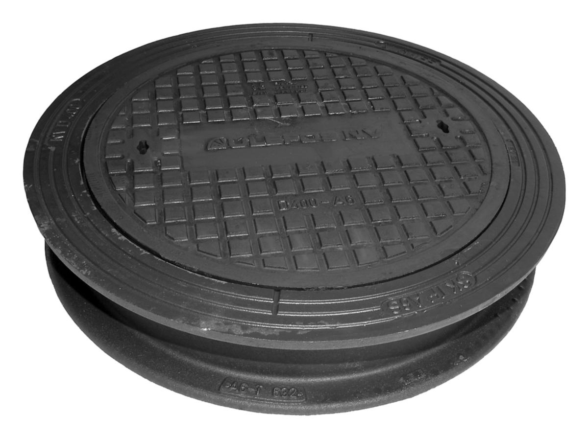 Betäckning 640/600 A6TPU - A6 640/600 TELESKOP GRÅJÄRN PACKN, ROTAT.STOPP, NYCKELHÅL