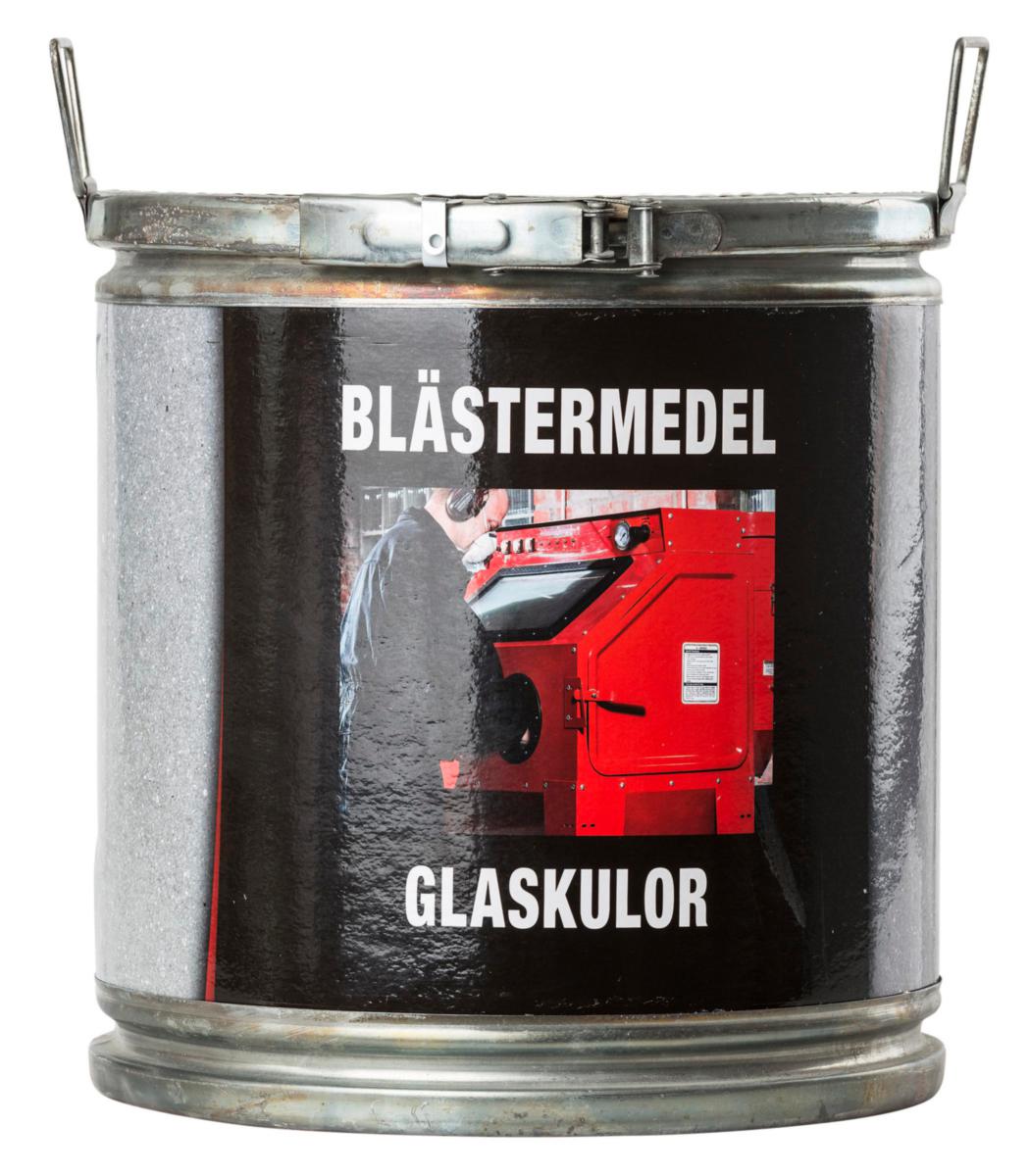 Blästermedel PELA Glaskulor - BLÄSTERMEDEL PELA GLASKULOR 0,25-0,50 DUNK 21KG