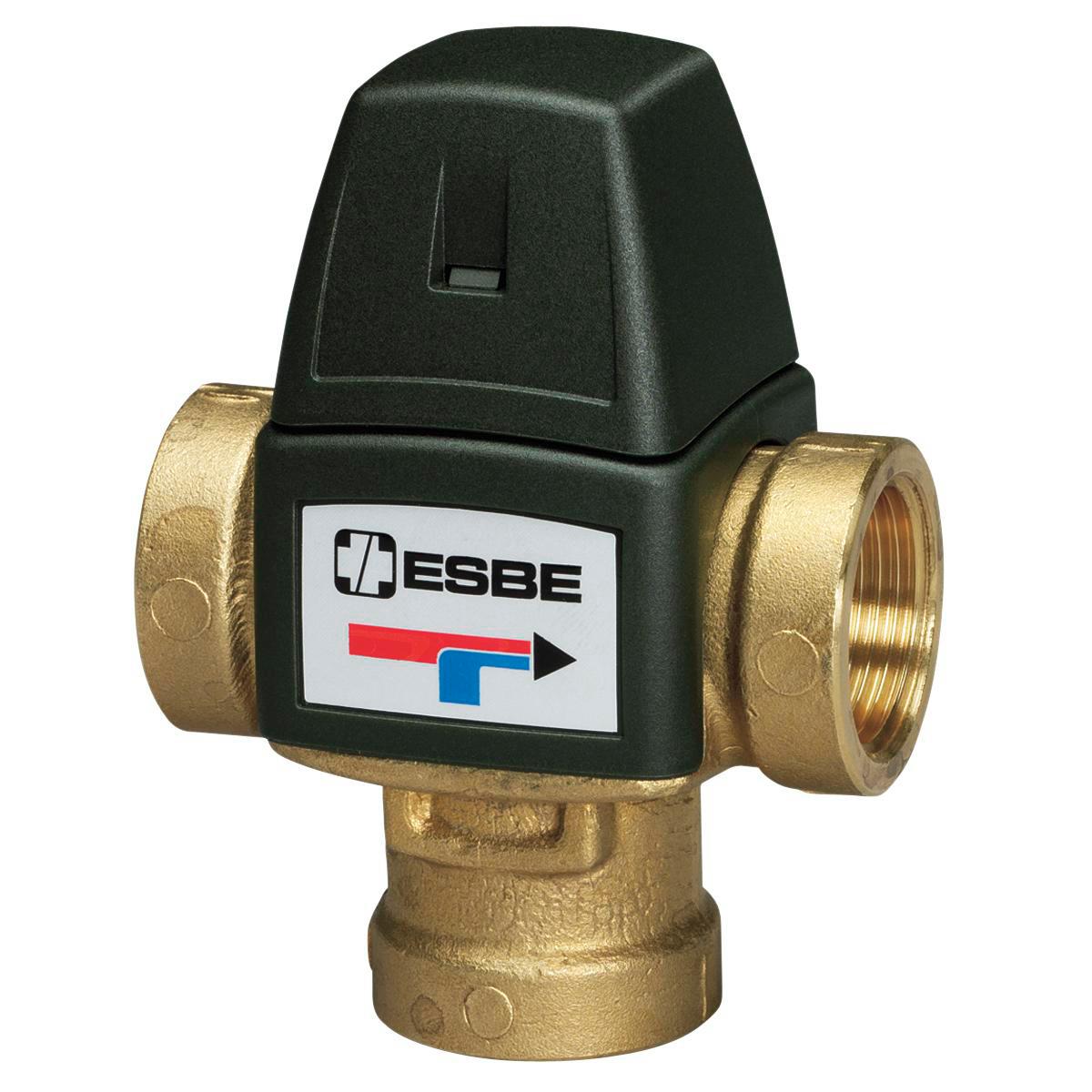 Blandningsventil VTA321, Esbe - VTA321 DN20 BLANDNINGSVENTIL ESBE 35-60GR KVS1,6 RP3/4 PN10