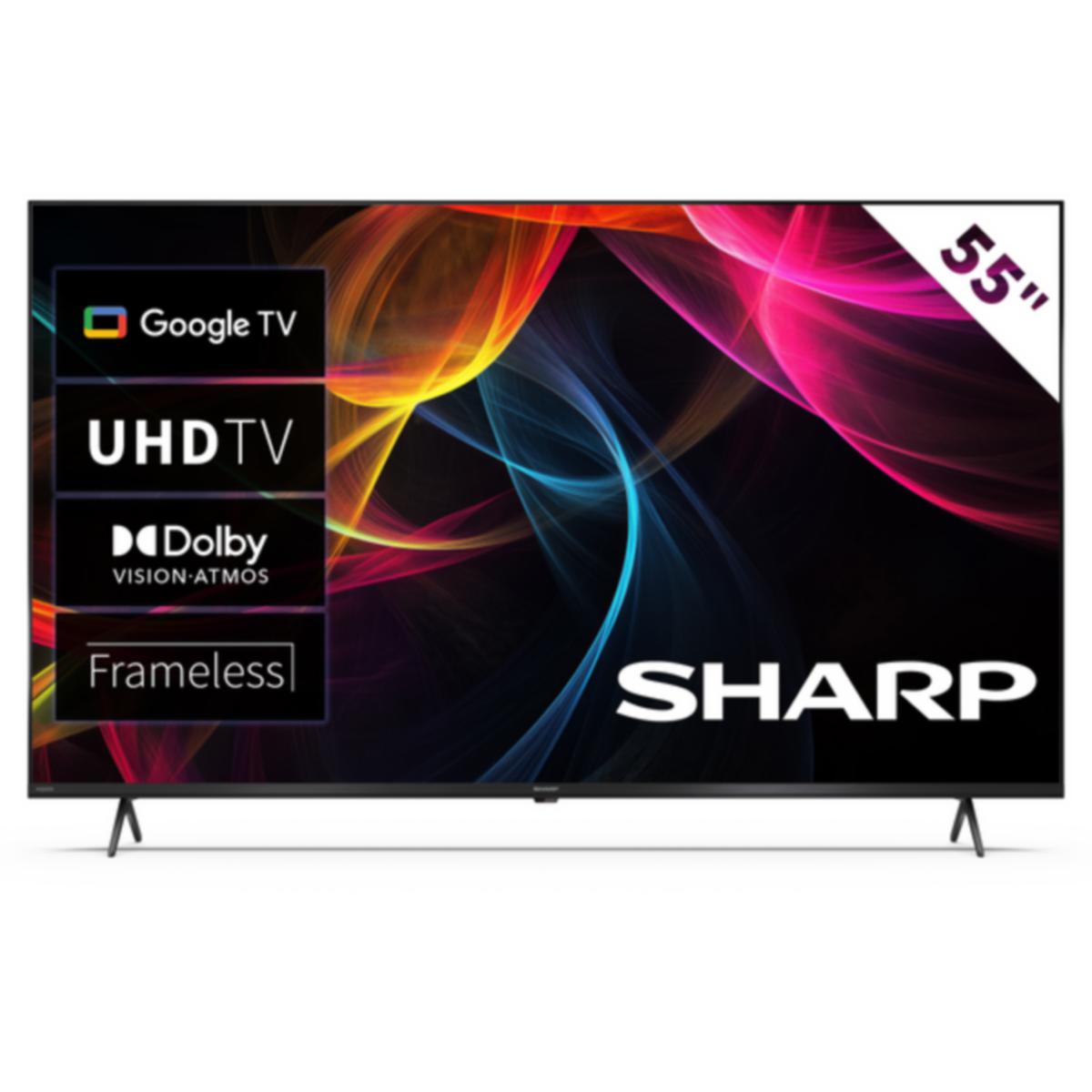 TV 55″, 4K Ultra HD LED Google TV™ - TV 55" 4K ULTRA HD LED GOOGLE TV 55HL4265E SHARP