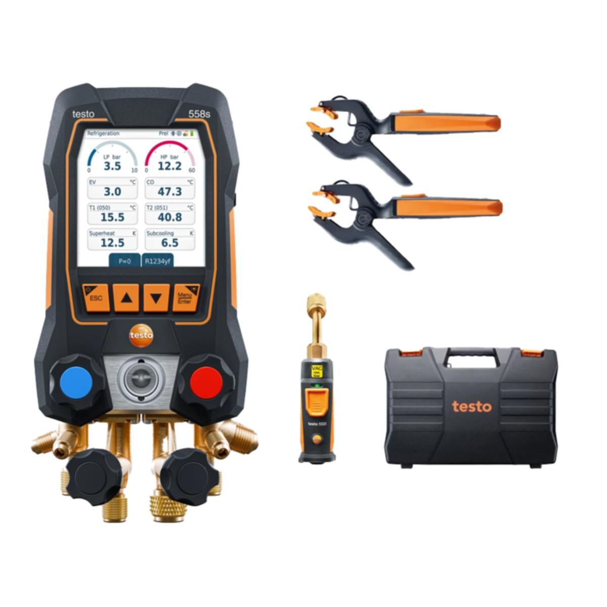 Testo 558s mätset - TESTO 558S - MÄTSET SMART VAKUUM-MÄTSET MANOMETER