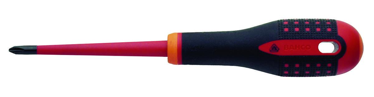 Skruvmejsel Bahco PH Slim 1000V - SKRUVMEJSEL BAHCO BE-8620SL PH2X100 1000V SLIM