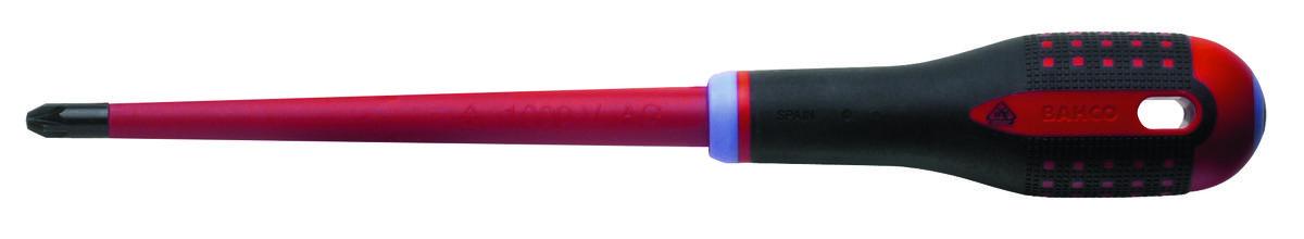 Skruvmejsel Bahco PZ Slim 1000V - SKRUVMEJSEL BAHCO BE-8810SL PZ1X80 1000V SLIM