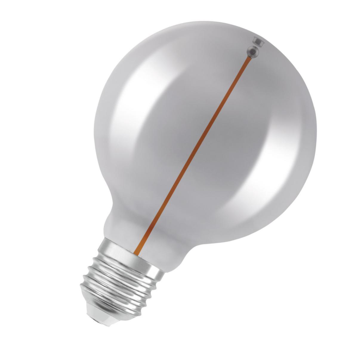 LED-lampa Vintage 1906, Magnetic, ej dimbar - LED GLOB SMOKE 818 E27 4099854049958
