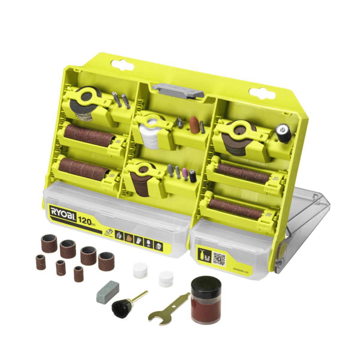 Multiverktygstillbehör RYOBI RAR800K-120 - MULTIVERKTYG TILLBEHÖR RYOBI SET RAR800K-120