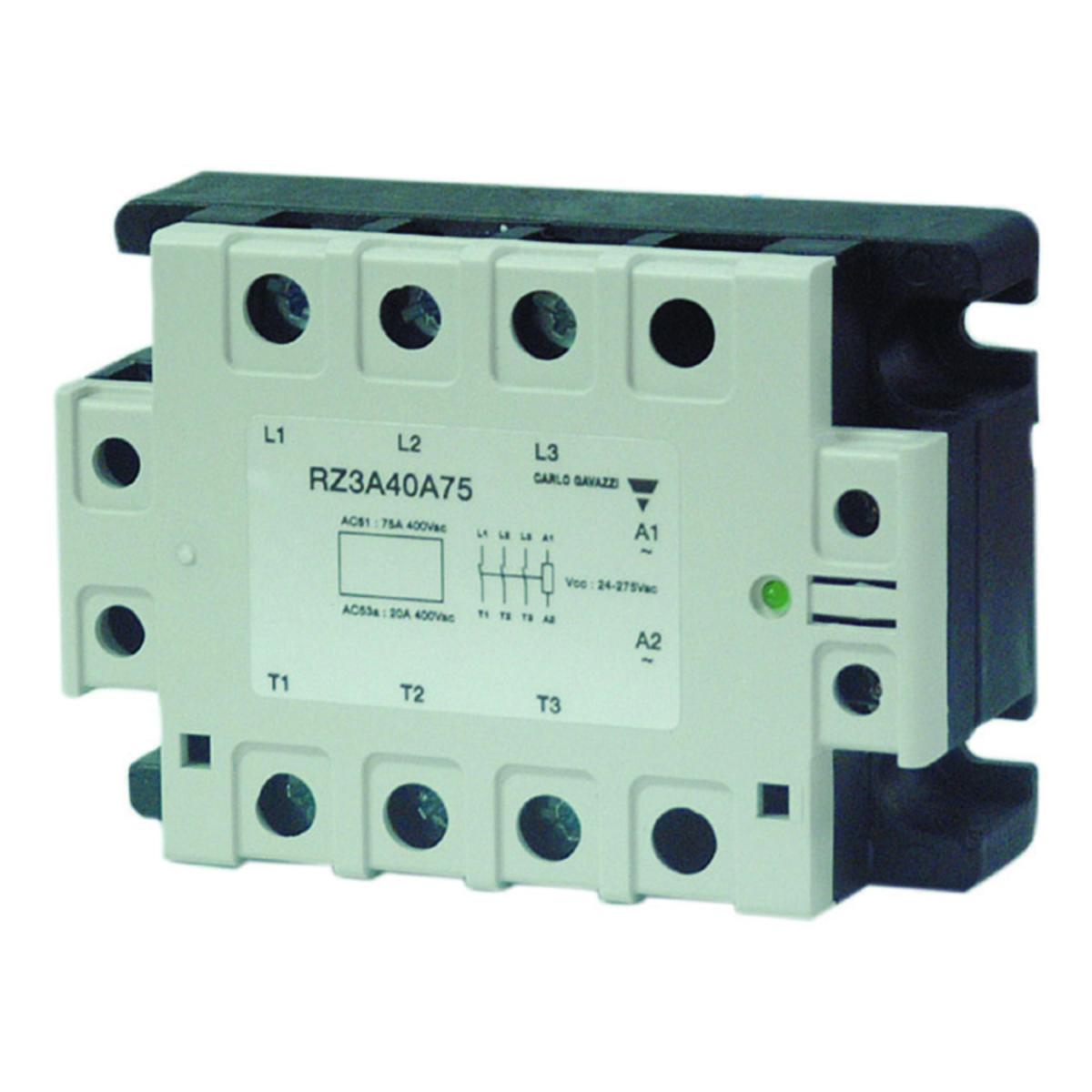 Halvledarrelä RZ3A - RELÄ SOLID STATE 3-FAS AC RZ3A40D25