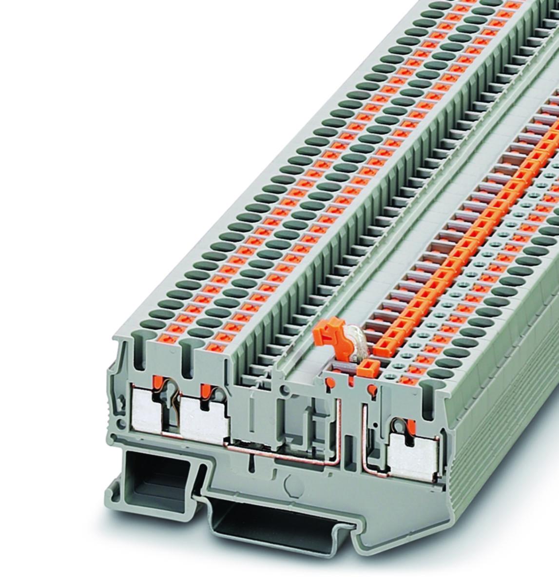 Frånskiljbar plint PT - FRÅNSK FJÄDERPLINT 3ANSL PT 2,5-TWIN-MT
