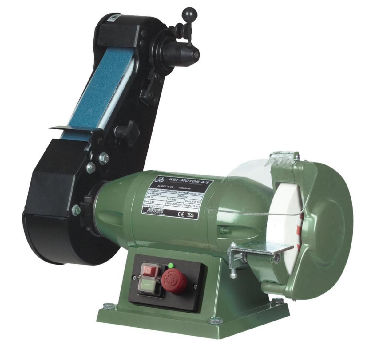 Bänkslipmaskin KEF Slibette 6NEB - BÄNKSLIP KEF SLIBETTE 6NEB 230V 150MM M BANDSLIP 480W