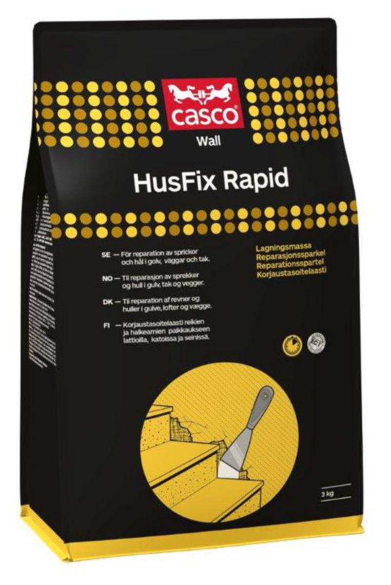 Spackel Casco Husfix Rapid - SPACKEL CASCO HUSFIX RAPID 3KG 