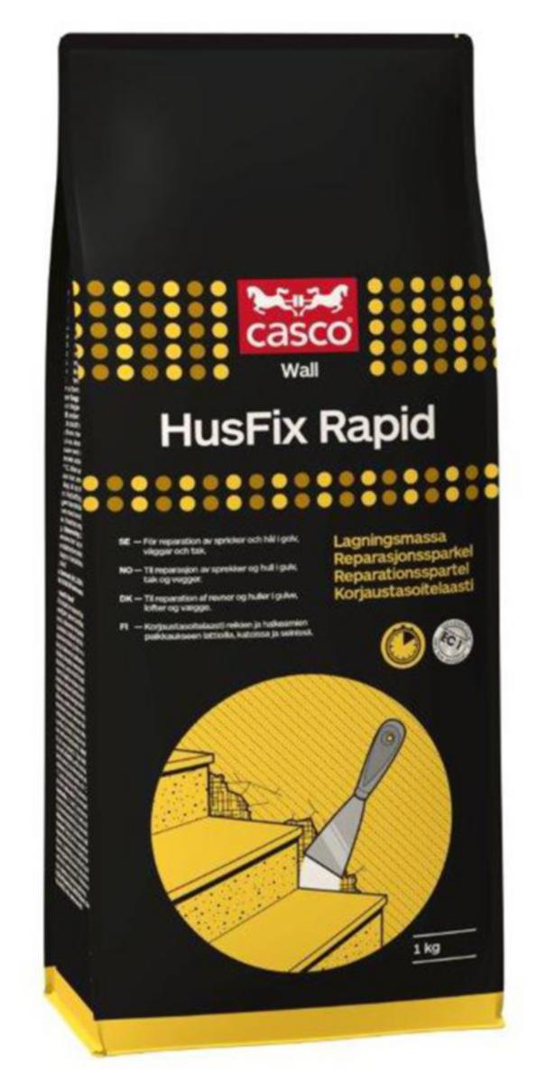 Spackel, Casco Husfix Rapid - SPACKEL HUSFIX RAPID CASCO 1KG