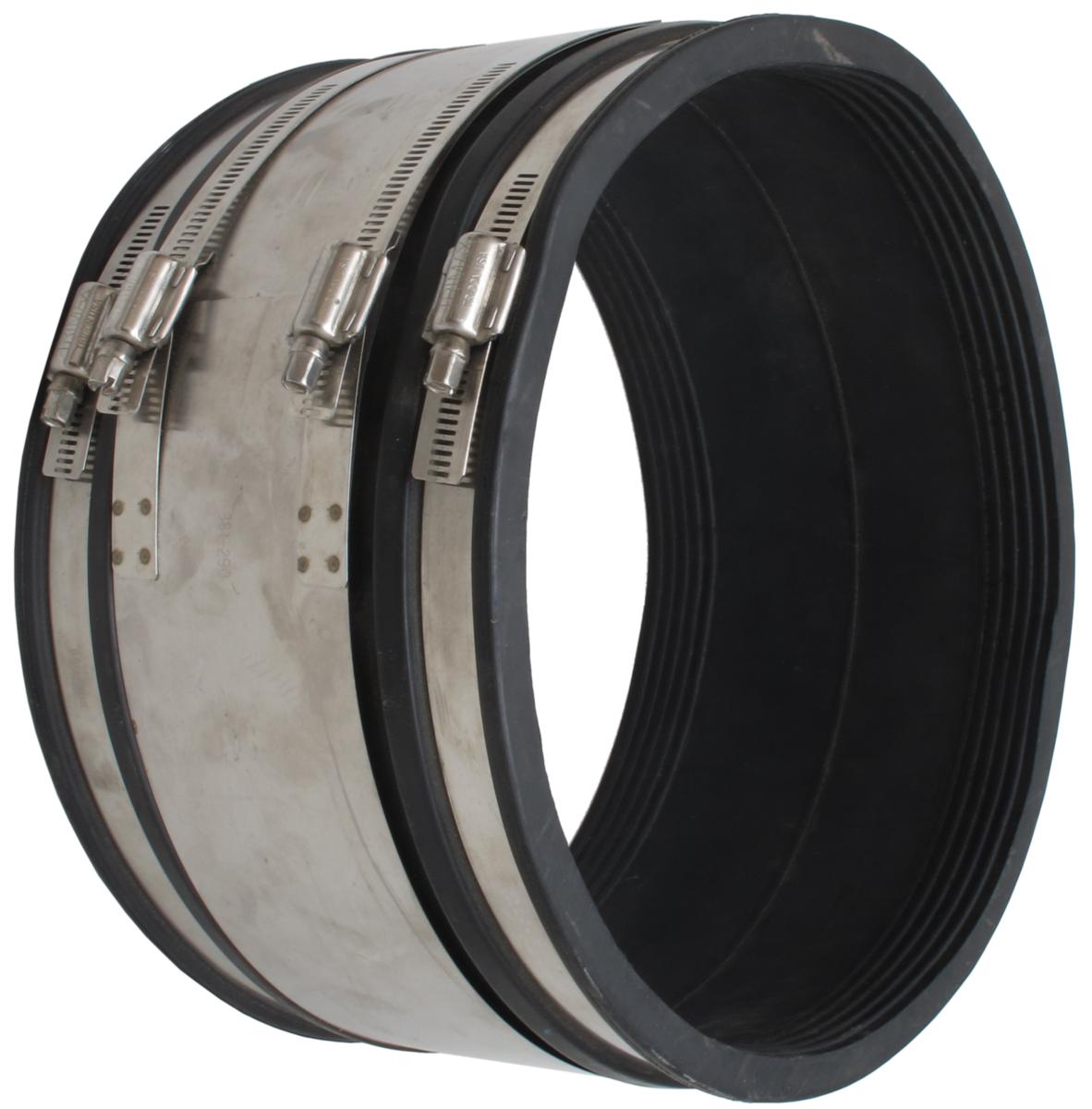 Flexseal rak koppling - 175-200MM L150MM FLEXSEAL KOPL RAK EPDM, SYRAFAST STÖDPLÅT