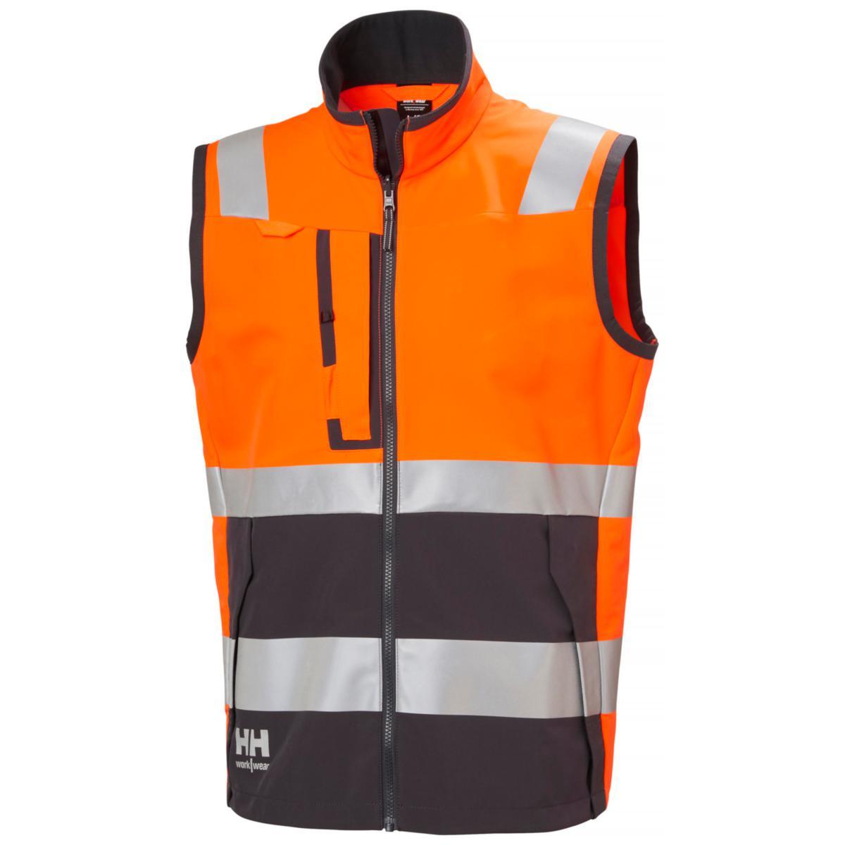 Väst Helly Hansen Alna 74030 - VÄST HH 74030-269 ORANGE VARSEL KL1 ALNA STL L