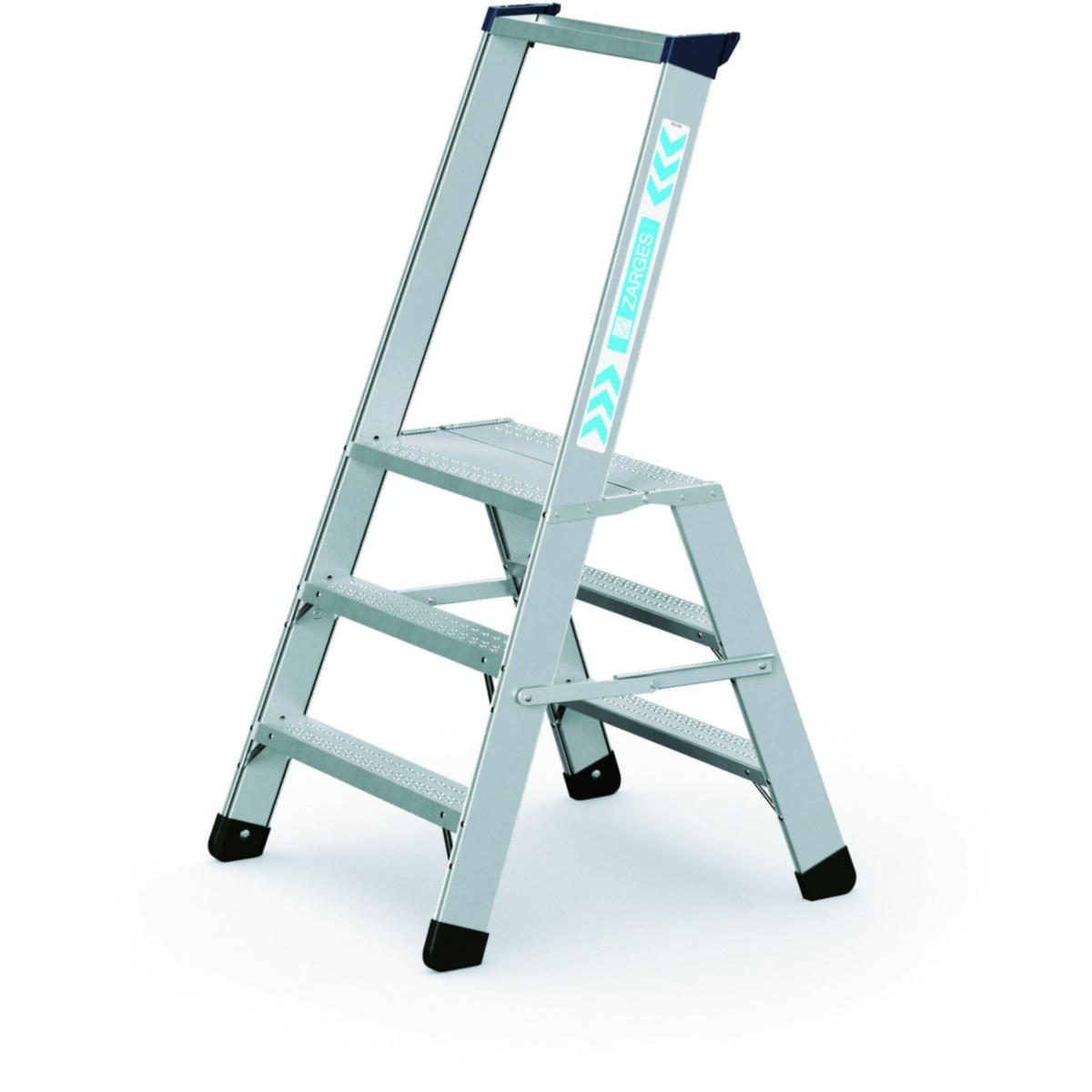 Säkerhetsbock Zarges Seventec RC SP - SÄKERHETSBOCK ZARGES SEVENTEC RC SP 3STEG PLF. HÖJD 660MM