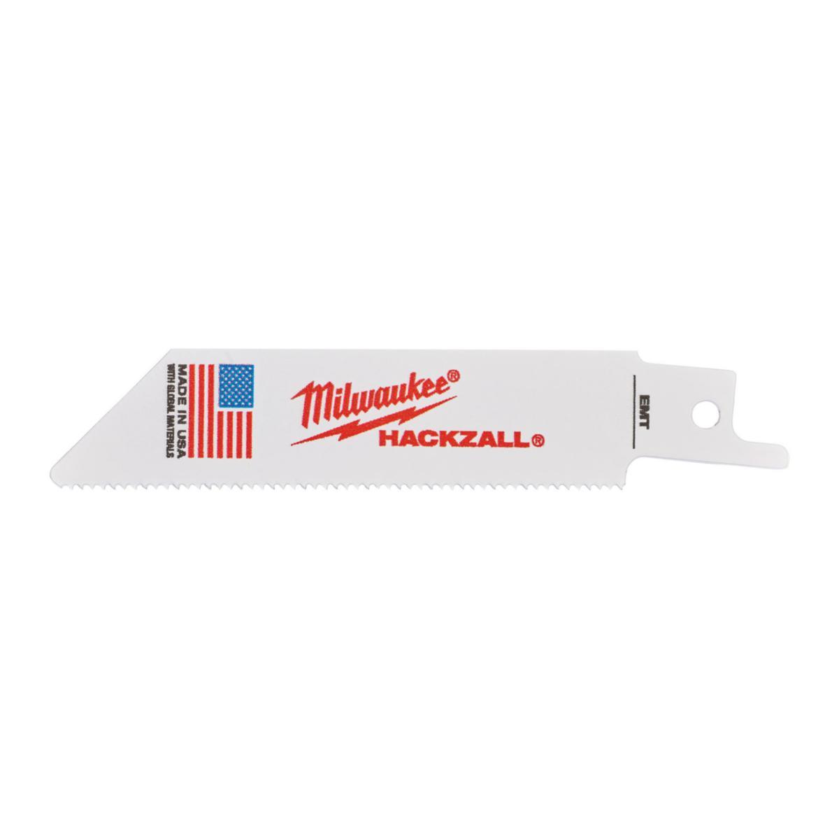 Tigersågblad Milwaukee Hackzall - TIGERSÅGBLAD MILWAUKEE TRÄ/PLA HZ 100/18TPI 5P