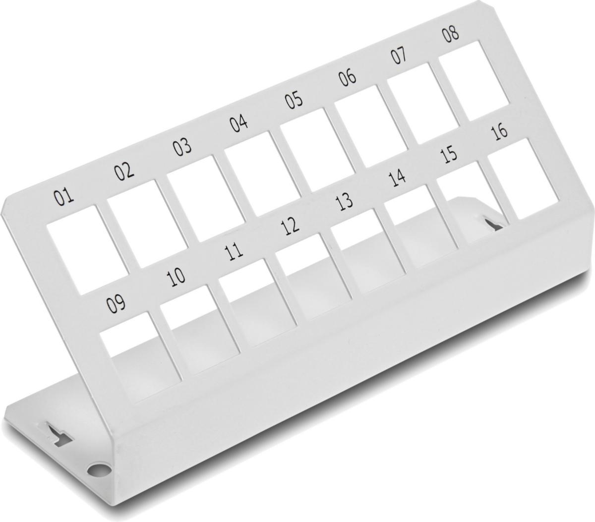 Patchpanel obestyckad - PATCHMODUL HOME 16XRJ45 # 50S-21-03WT