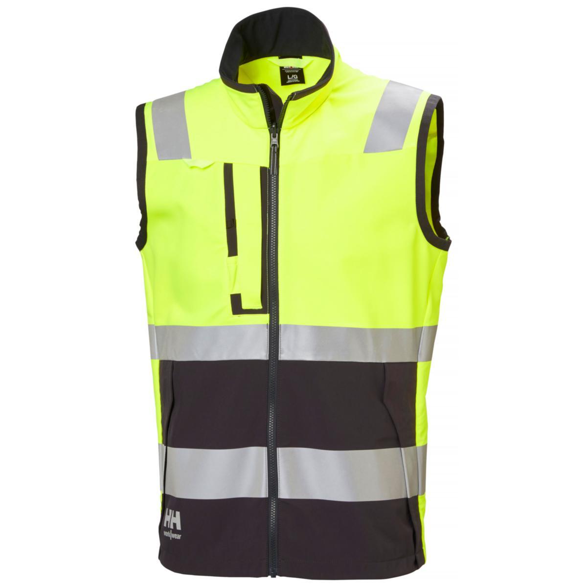 Väst Helly Hansen Alna 74030 - VÄST HH 74030-369 GUL VARSEL KL1 ALNA STL M