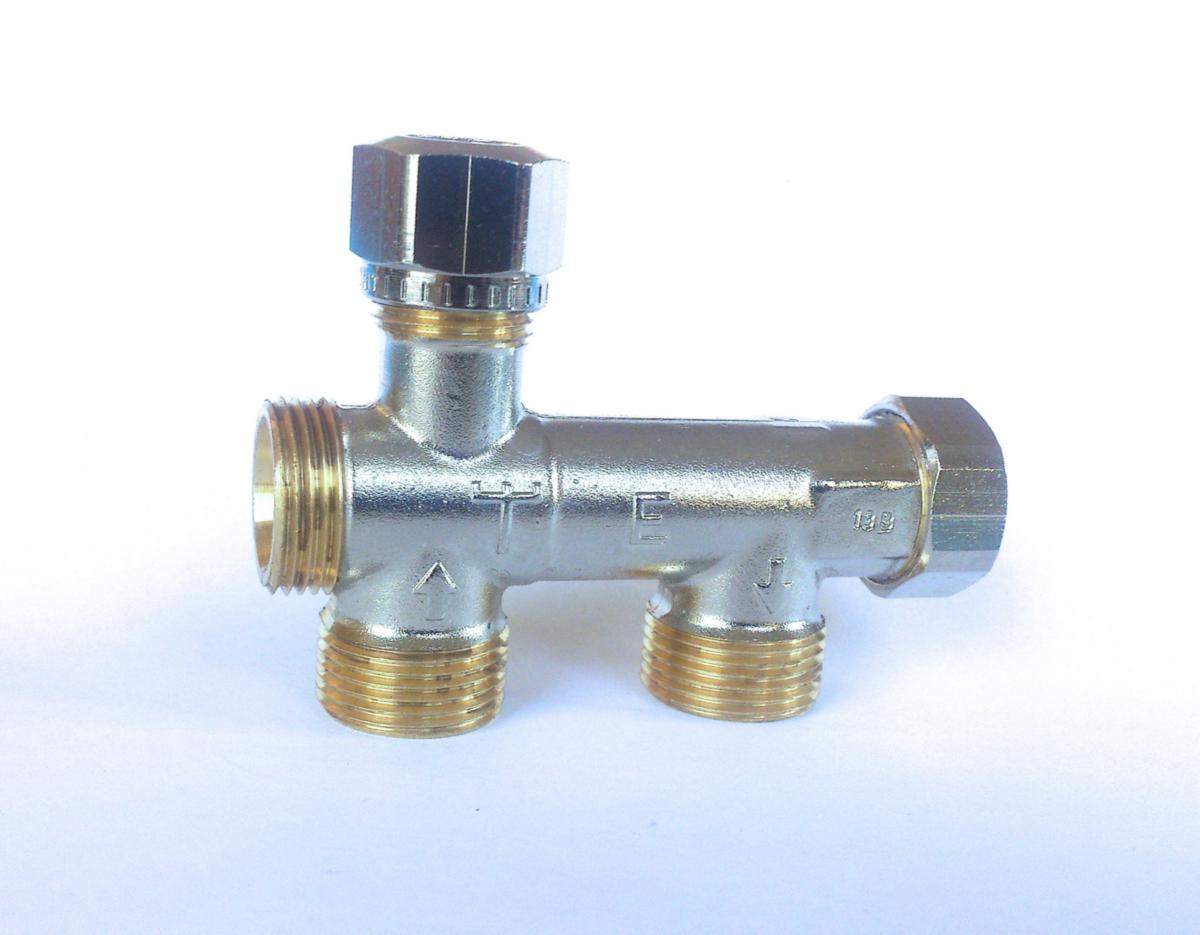 Fördelare till radiatorkoppel RA-KE 1-rörs, Danfoss - DANFOSS UNDERDEL M AVST RA-KE 013G3155