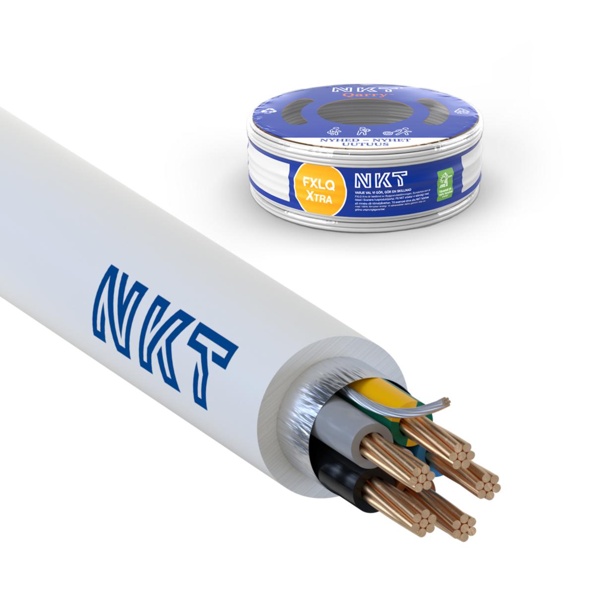 Installationskabel FXLQ-Xtra 450/750V Dca,Nkt - FXLQ XTRA 5G1.5 R50 (*1)