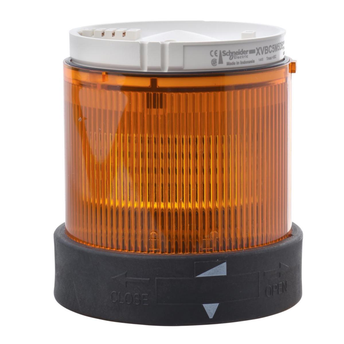 Ljusenheter med blink (LED) XVB. 24 V AC/DC - LJUSELEMENT ORANGE LED XVBC5B5