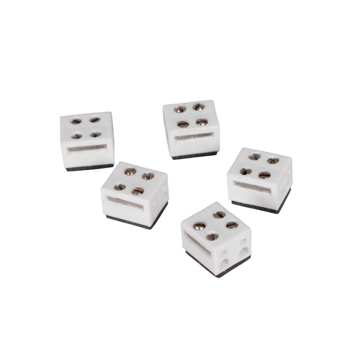 Skruvanslutning 8mm, Hide-a-Lite - SKRUVANSLUTNING 8MM IP20 5ST 