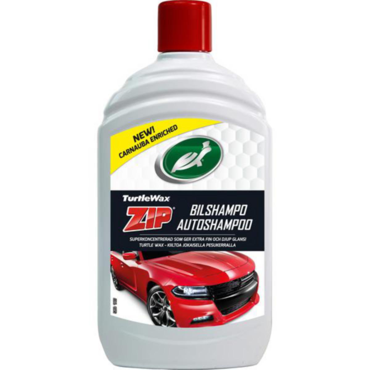 Bilschampo Turtle ZIP - BILSCHAMPO TURTLE ZIP MED VAX 500 ML