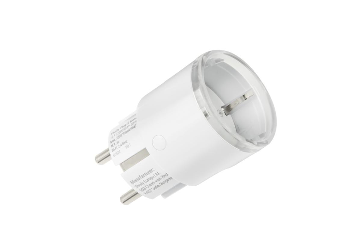 Smartplug Shelly S Gen3 - SMARTPLUG S GEN3 WHITE MATTER