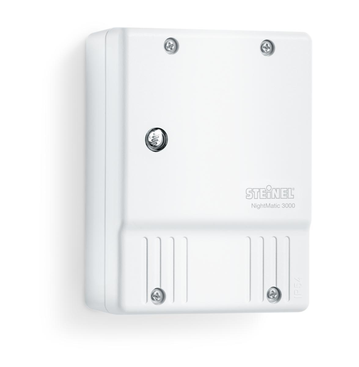 Ljusrelä NightMatic 3000 Vario, Steinel - LJUSRELÄ STEINEL 1000W VIT IP54 NM3000VARIO
