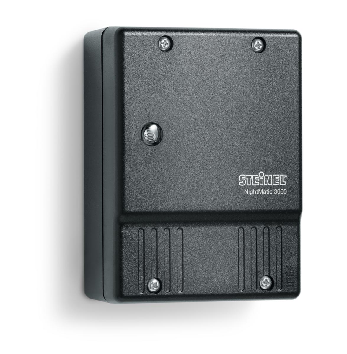 Ljusrelä NightMatic 3000 Vario, Steinel - LJUSRELÄ STEINEL 1000W SVART IP54 NM3000VARIO