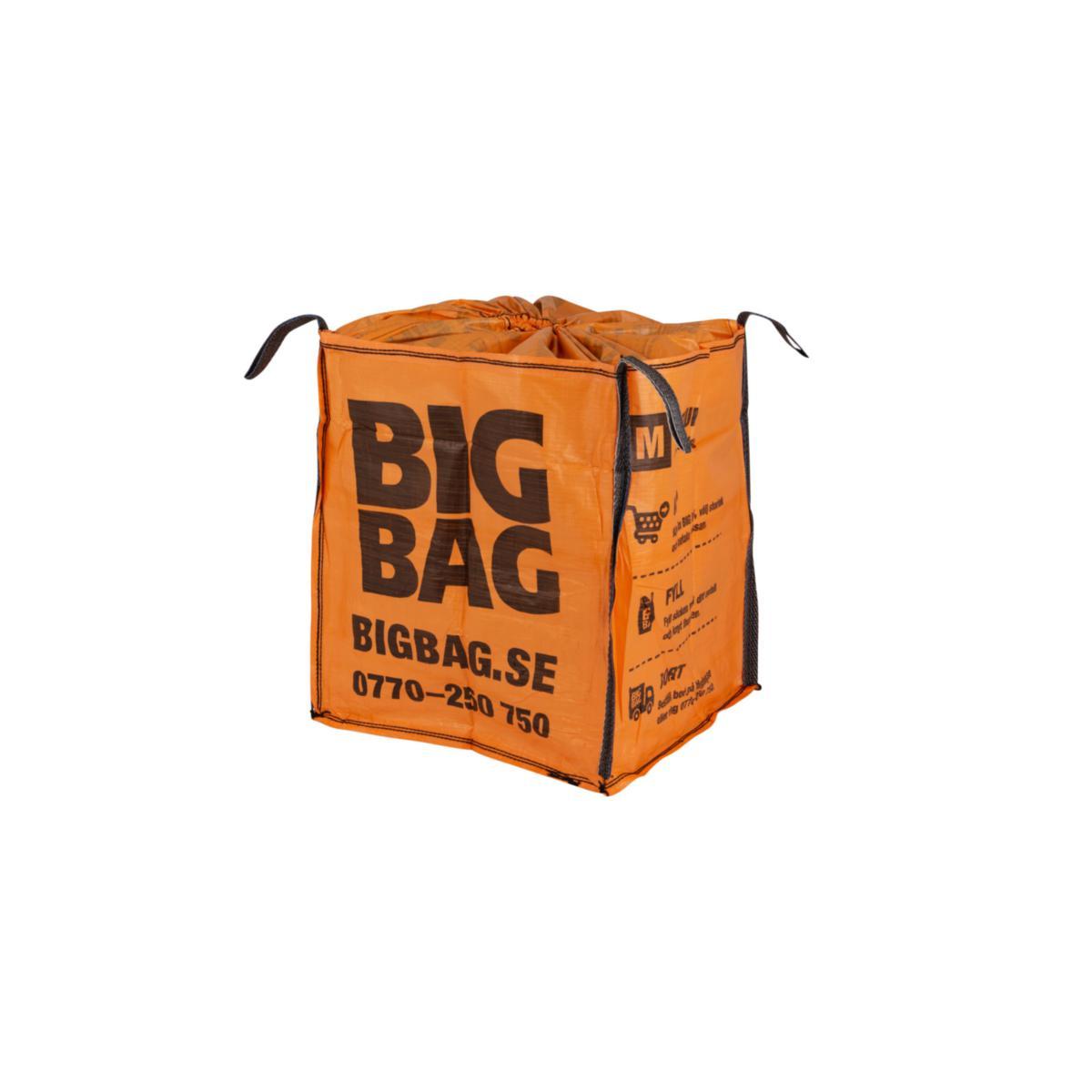 Storsäck Big Bag - STORSÄCK BIG BAG MEDIUM 1000L 1 M3 / 1.3 TON MED LOCK