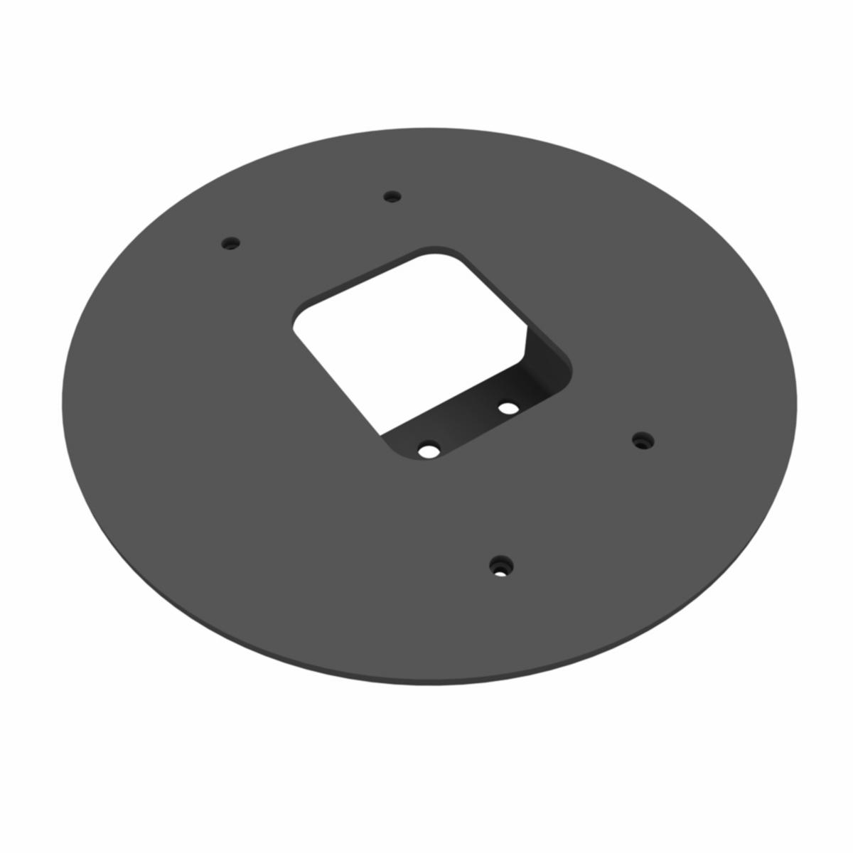 Adapter laddstolpe LS4, 2003 - ADAPTER 2003 LADDSTOLPE LS4 INKL 1ST M12 BULT och BRICKA