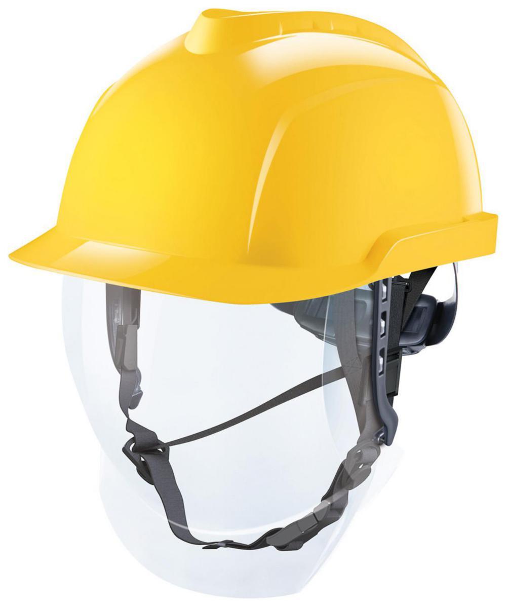 Skyddshjälm MSA V-gard 950 Oventilerad - V-GARD 950 OVENTILERAD GUL GULOVENT HELT INBYGGT VISIR