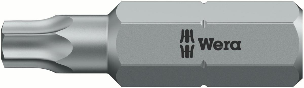 Bits Wera 867/1 Z BO Torx med hål - BITS WERA 867/1 Z BO TX30 LÄNGD 25MM
