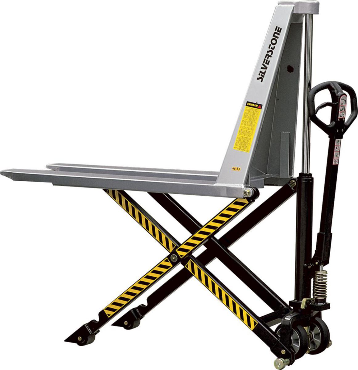 Saxlyft Silverstone - HÖGLYFTANDE GAFFELLYFTVAGN SILVERSTONE SE1056 1000KG EL