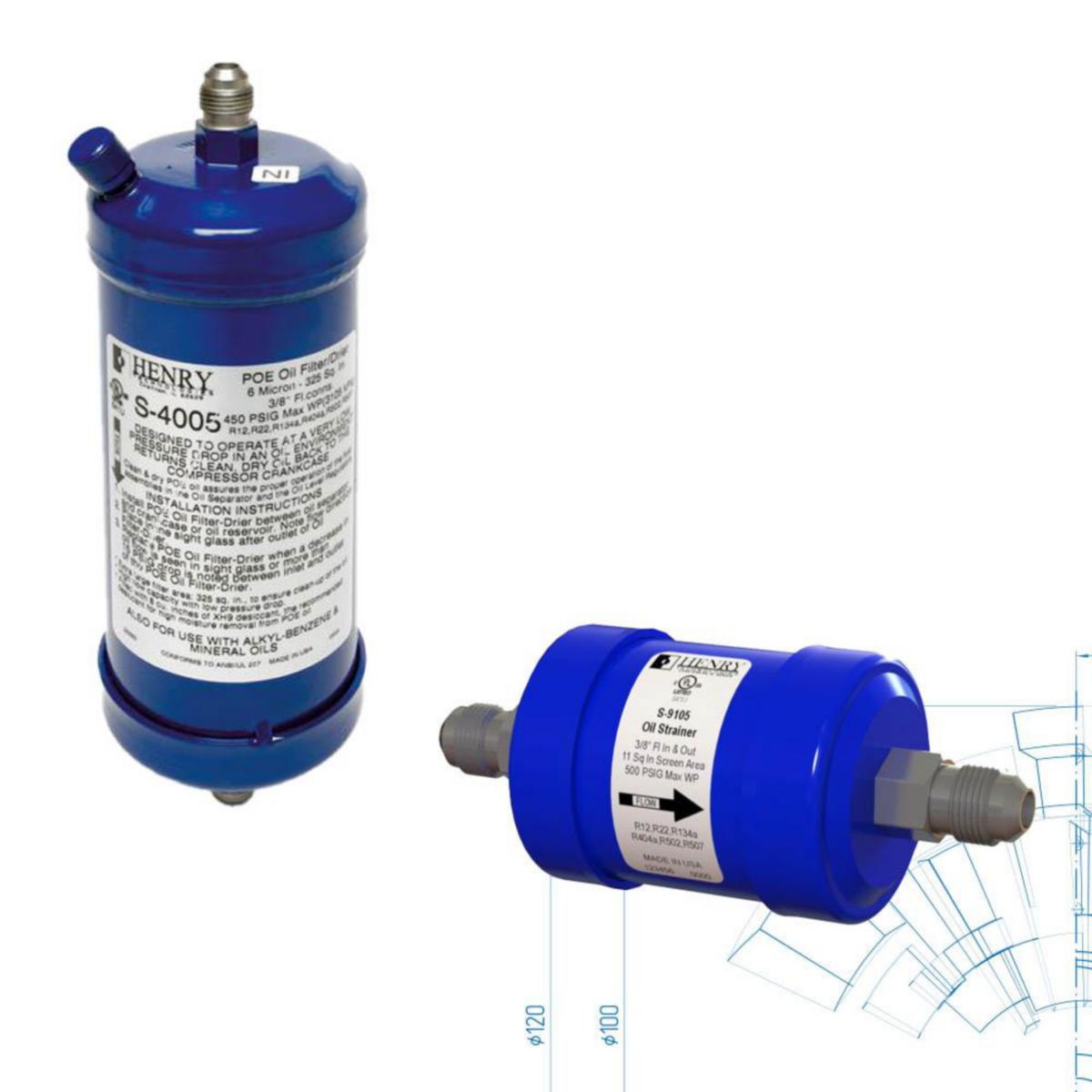 Oljefilter - OLJEFILTER SH9105 3/8" .