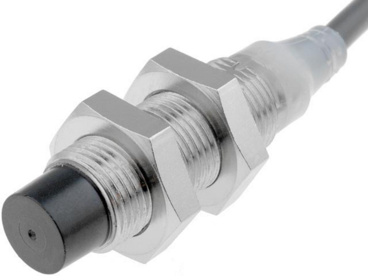 Induktiv givare E2A metall i oskärmat utförande - IND.GIVARE M12 SL PNP 2M E2A-M12KN08-WP-B12M