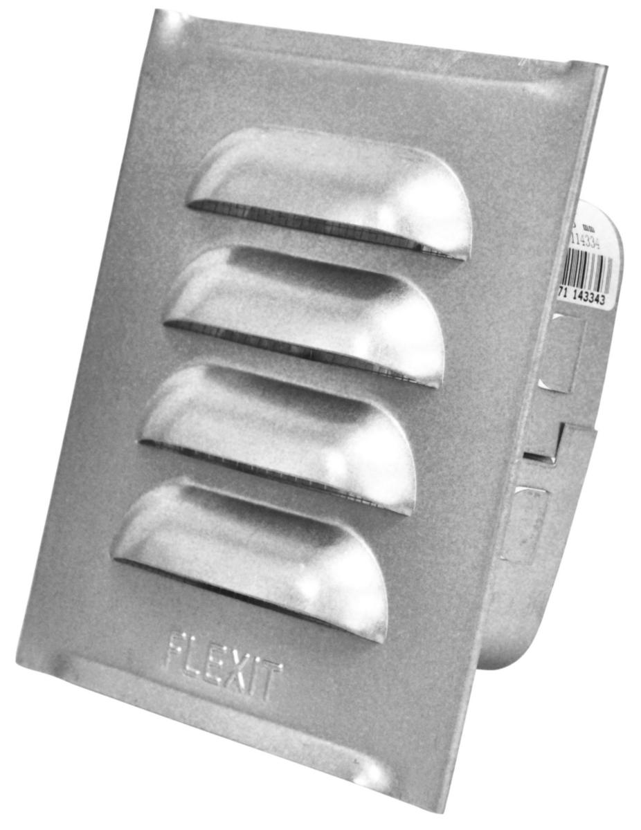 Ventilgaller, med ram, Flexit - VENTILGALLER M RAM 125X125MM 114335 FLEXIT