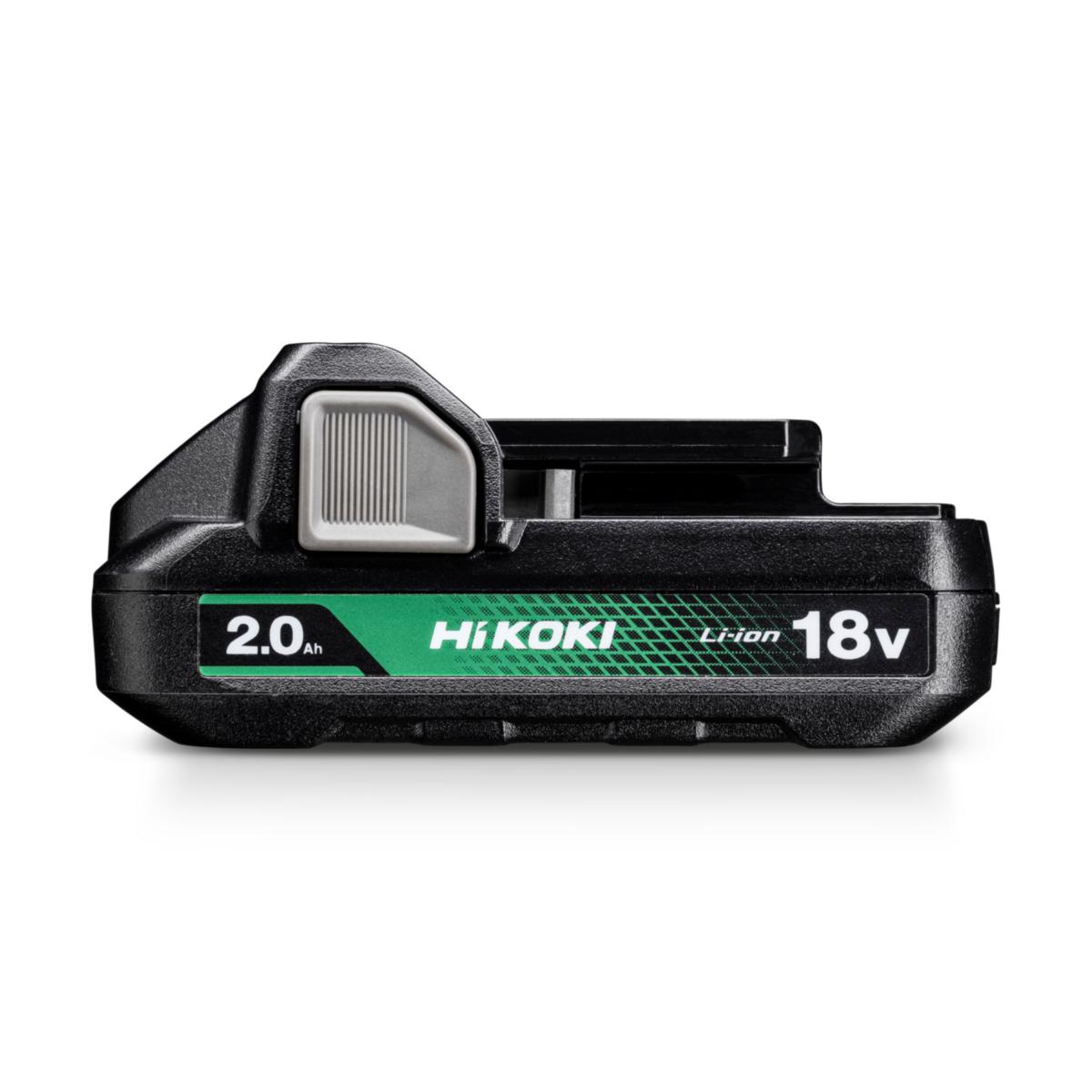 Batteri HiKOKI BSL1820M - BATTERI HIKOKI BSL1820M 18V 2AH SLIDE, MED INDIKATOR