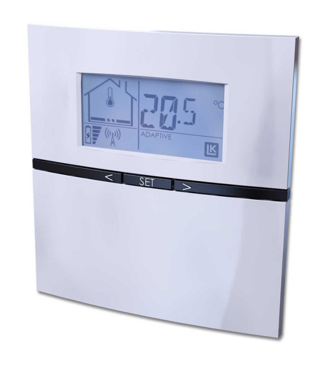 Rumstermostat RF ICS.2, LK - LK RUMSTERMOSTAT RF ICS.2 VIT Ej kompatibelt med ICS.1
