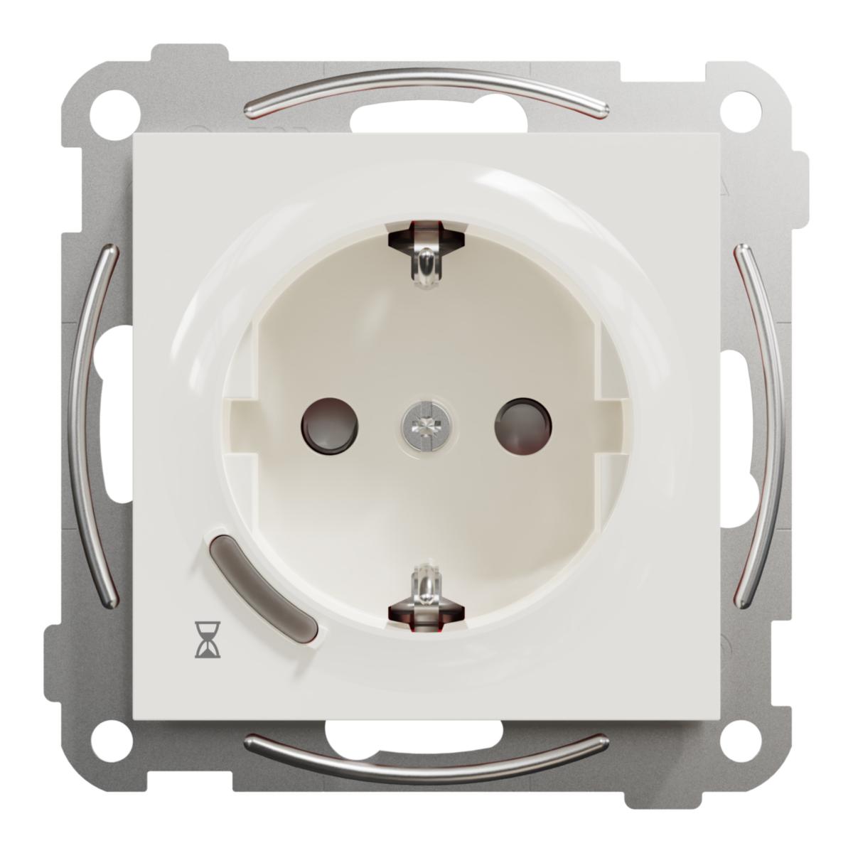 Timer elektronisk med integrerat 1-vägsuttag, Elko Plus - TIMERUTTAG 1-P 16A PLUS FV EKO60000
