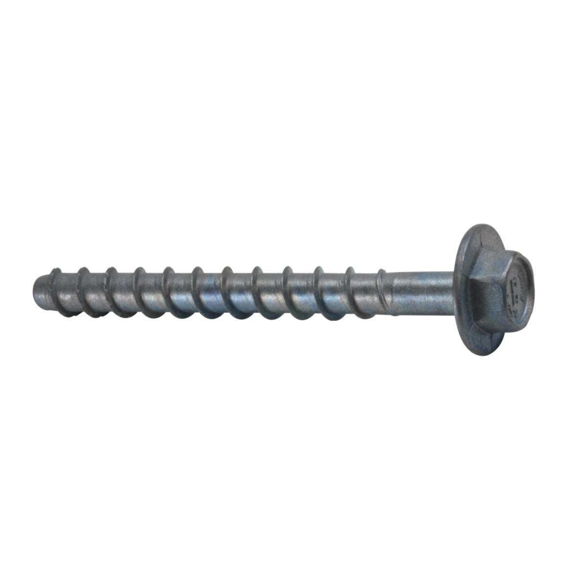 Betongskruv Multi-Monti plus sexkant/fläns, utvändig C4 - BETONGSKRUV MULTI-MONTI+ C4 7,5/5X50 MED FLÄNS PROTECT 4