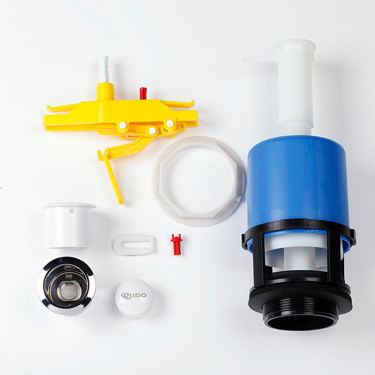 Utloppsventilsats för Trevi B, Ido - IDO UTLOPPSVENTIL + TRYCK ANORDNING TREVI B